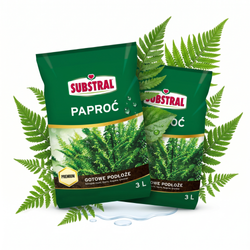 Podłoże do paproci – ziemia do paprotek – 3 l Substral (Zestaw 2 szt.)