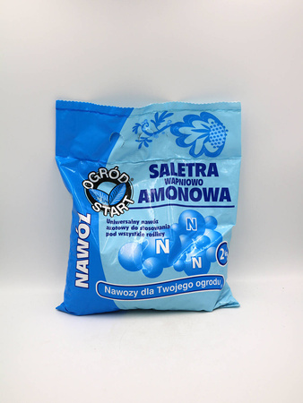 Saletra wapniowo-amonowa – nawóz do warzyw, trawników i drzew owocowych – 2 kg Ogród Start