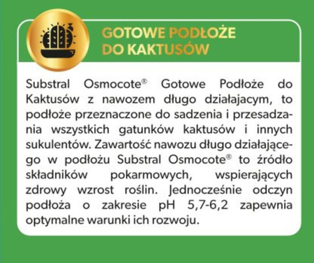 Podłoże Do Kaktusów i Sukulentów – 3 l Substral