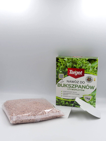 Nawóz do bukszpanów i żywopłotów – z mikroelementami – 1 kg Target