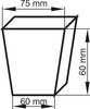 Wielodoniczki Do Rozsady 75x75x60 mm / 18 komórek