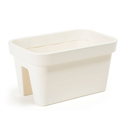 Donica Balustradowa Lobelia 45 cm – Kremowa – Lamela