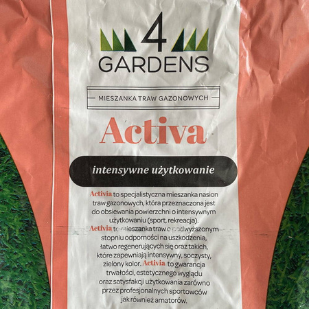 Trawa Do Intensywnego Użytku – Activa – 5 kg 4Gardens