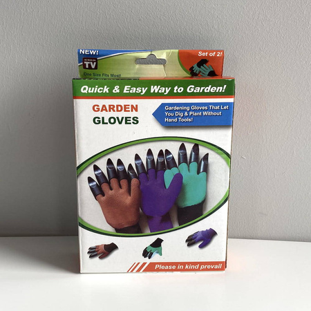 Rękawice Do Ogrodu Z Pazurkami – ZIelone