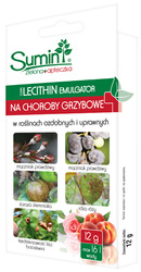 Lecithin zwalcza choroby – mączniak i kędzierzawość liści brzoskwini – 12 g Sumin