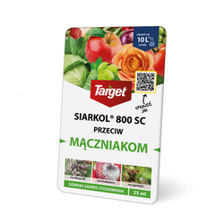 Siarkol 800 SC zapobiega chorobom krzew i krzewów, róży oraz roślin ozdobnych – mączniak – 25 ml Target