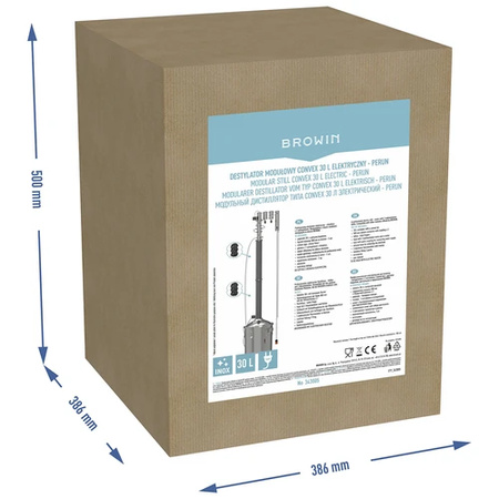 DESTYLATOR MODUŁOWY CONVEX 30L-ELEKTR. PERUN Browin