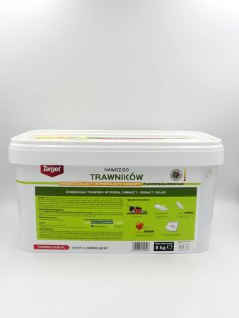 Nawóz do trawnika zagęszczający murawę – 8 kg Target