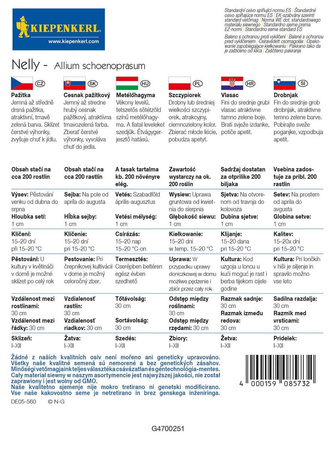 Szczypiorek 'Nelly' – Całoroczny – Kiepenkerl