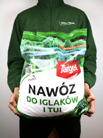 Nawóz do iglaków i tui z mikroelementami – zapobiega brązowieniu igieł – 15 kg Target