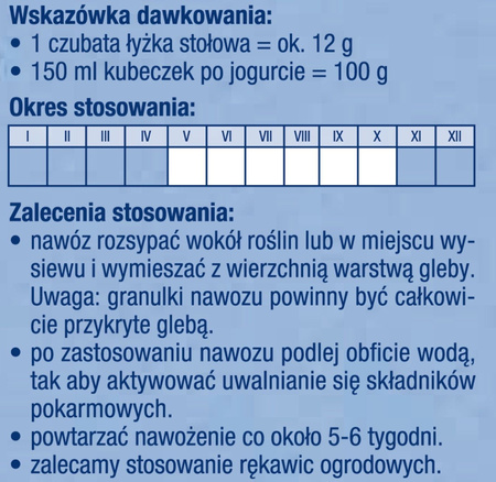 Nawóz uniwersalny do ogrodu Bio Blau – 4 kg Compo