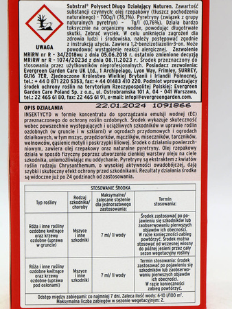 Polysect 005 SL – Preparat Na Mszyce i Inne Szkodniki Roślin – 100 ml Substral