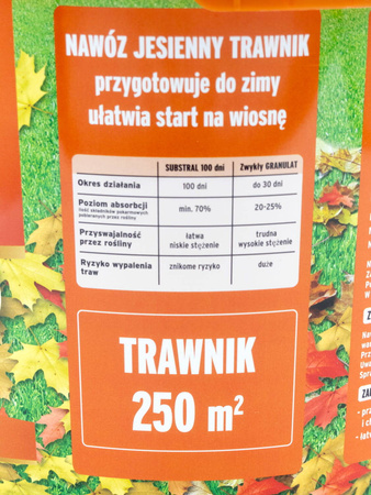 Nawóz Jesienny Do Trawnika – 100 Dni – 5 kg Substral