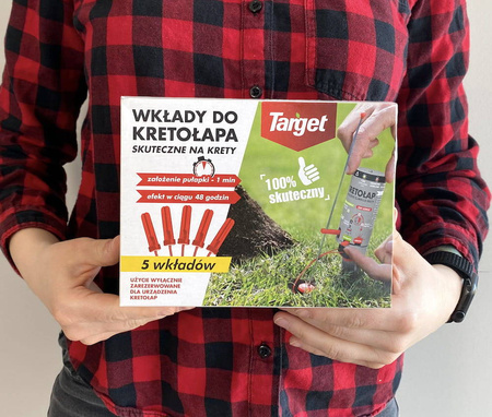 Wkłady do Kretołapa 5 szt. – Jedyna Skuteczna Pułapka Na Kreta