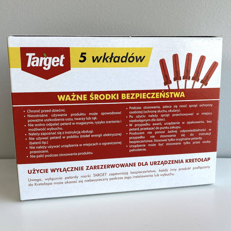 Wkłady do Kretołapa 5 szt. – Jedyna Skuteczna Pułapka Na Kreta