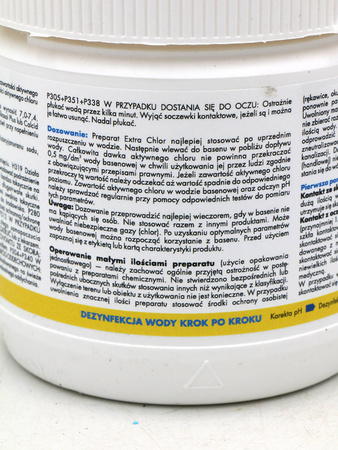 Extra Chlor – Zwalcza Glony, Bakterie i Grzyby – 400 g Target Granulat