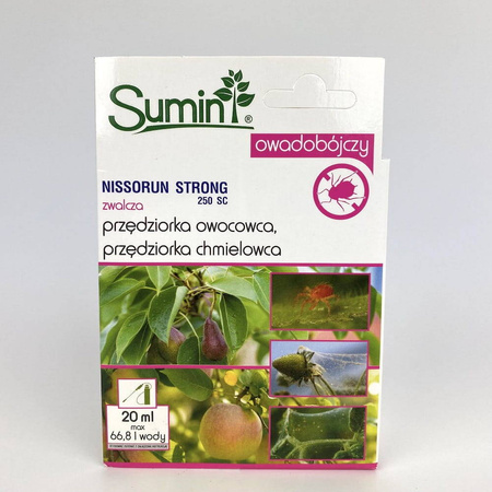 Nissorun Strong 250 SC – Zwalcza Przędziorki – 20 ml Sumin
