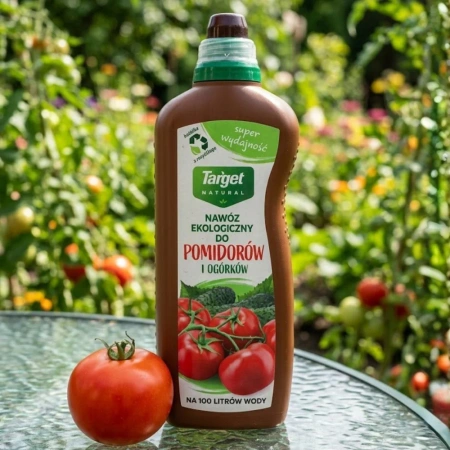 Ekologiczny nawóz do pomidorów i ogórków w płynie – 1 l Target
