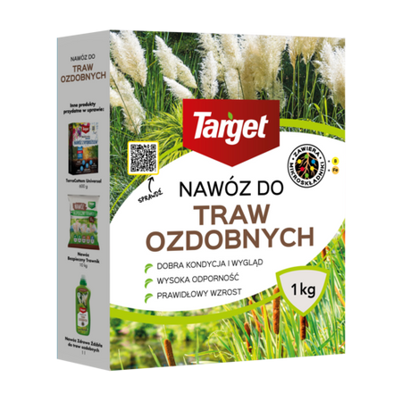 Nawóz do traw ozdobnych – do miskantów, traw pampasowych, trzcinników i innych – 1 kg Target