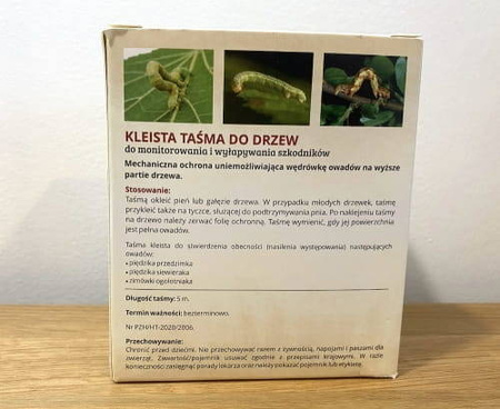 Lep na pnie drzew – opaska przeciw szkodnikom – 5 m Target