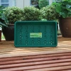 Zestaw: Duża pokrywka do tacy + Duża taca wysiewowa z otworami - Garland 37,5x23 cm