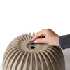 Osłonka Misa Ø240 mm Mira – Czarna – Lamela