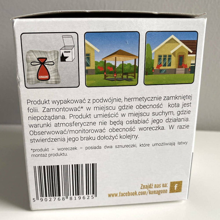 Kunagone – Odstraszacz Kotów – 2 szt.