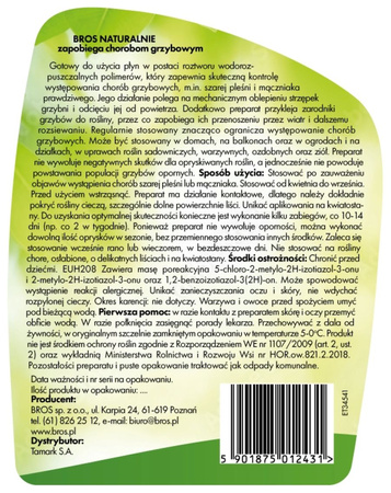 Spray na choroby grzybowe roślin – mączniak, szara pleśń – 750 ml Target