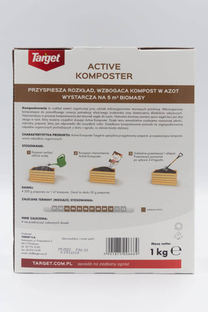 Active Komposter – Przyspieszacz Kompostowania – 1 kg Target