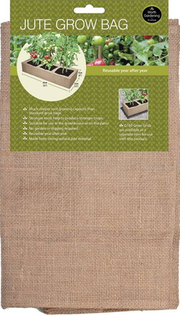Jutowa Torba Do Upraw Roślin – 1 szt. Garland