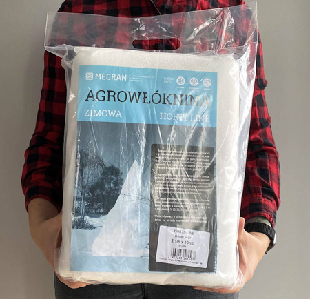 Agrowłóknina Zimowa HORTI-LINE Megran – 2,1 x 10 m