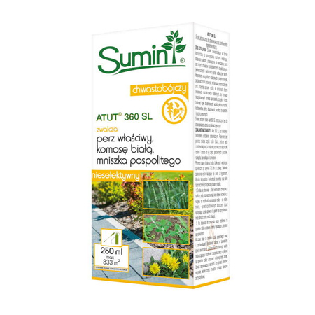 Atut 360 SL - Zwalcza Chwasty W Ogrodzie – 250 ml Sumin