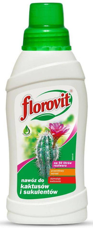 Nawóz do kaktusów i sukulentów w płynie – 0,5 l Florovit Florowit