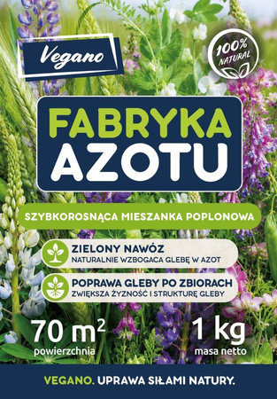 Mieszanka poplonowa Vegano Fabryka Azotu - 5 kg - do 350 m²