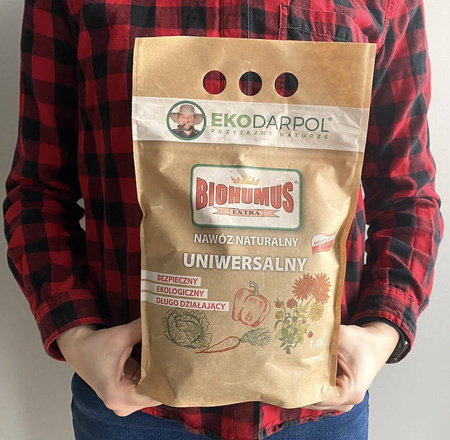 Biohumus Extra nawóz uniwesralny do warzyw i owoców – 1 l Ekodarpol