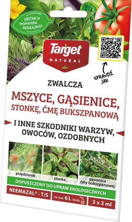 NeemAzal – Zwalcza Mszyce, Gąsienice, Stonkę, Ćmę Bukszpanową – 9 ml Target