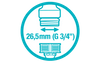Przyłącze Kranowe 3/4" 26,5 mm – Gardena