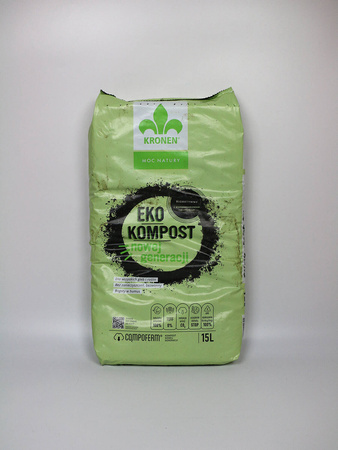 Kompost Eko – BIOAKTYWNY – 15 l Kronen