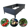 Warzywniak – podwyższana grządka – szary GPPS – Vegano – 150 x 75 x 30 cm