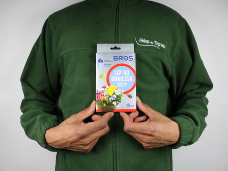 Lep Do Doniczek – Żółty - 10 szt. Bros