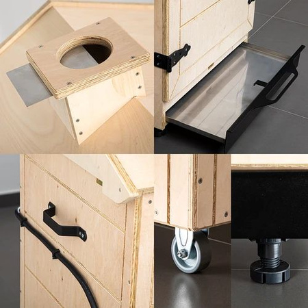 Modułowa wędzarnia dragON PLYWOOD bezramowa Browin