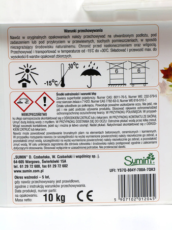 Nawóz Jesienny Uniwersalny – 10 kg Sumin