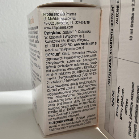 Biopolin – Wabi Pszczoły i Trzmiele – 10 ml Sumin