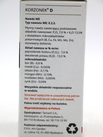 Korzonek D do sadzonek zdrewniałych – 30 ml Target