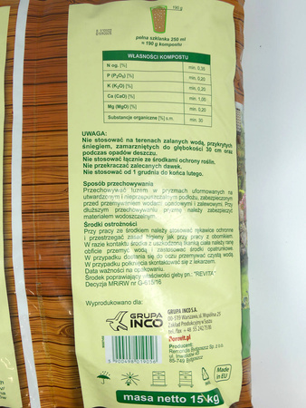 Kompost Granulowany – Florovit 20 l