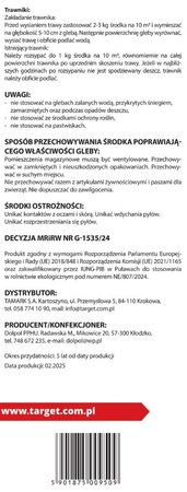 Mączka bazaltowa – nawóz mineralny – na szkodniki roślin – 3 kg Target