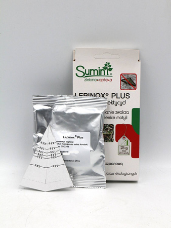 Lepinox Plus na ćmę bukszpanową, gąsienice motyli i zwójki – 25 g Sumin