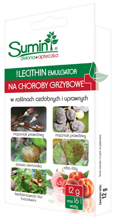 Lecithin zwalcza choroby drzew i krzewów ozdobnych – 12 g Sumin
