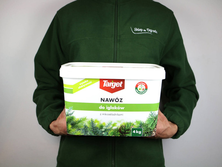 Nawóz do iglaków i tui z mikroelementami – zapobiega brązowieniu igieł  – 4 kg Target