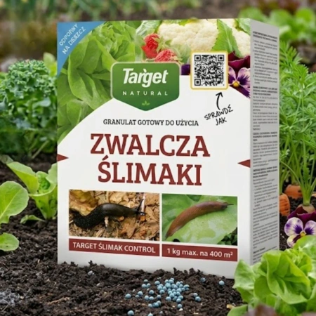 Ślimak Control – Naturalny Granulat Na Ślimaki – 1 kg Target